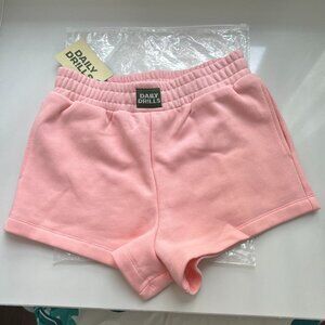 Daily Drills Fleece Super Shorts, Color: Cupid , SIZE:XS/S